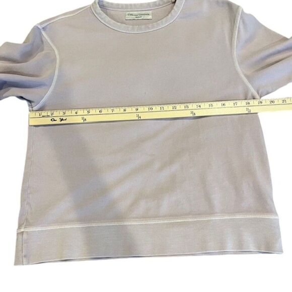 OFFICINE GÉNÉRALE Delphine French Cotton-Terry Sweatshirt Lavender OverSized XS - Picture 10 of 13